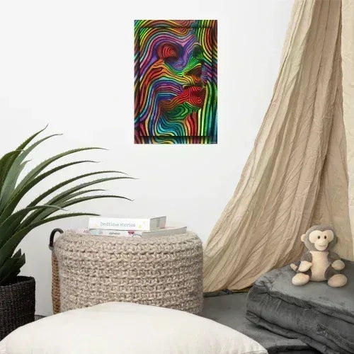 Poster | 12x18 - Abstract Woman Wall Art