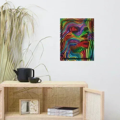 Poster | 16x20 - Abstract Woman Wall Art