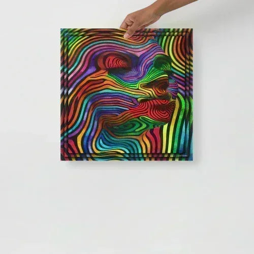 Poster | 18x18 - Abstract Woman Wall Art