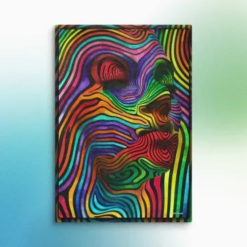 18x26 Canvas | Abstract Woman Wall Art from Dip n' Design