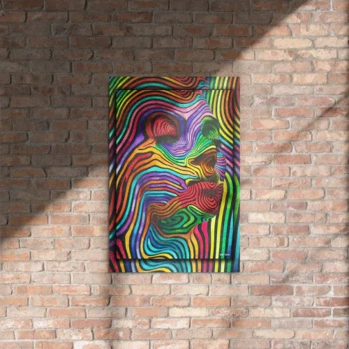 20x30 Metal | Abstract Woman Wall Art from Dip n' Design