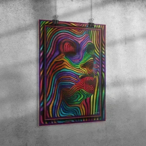 Poster | 20x30 - Abstract Woman Wall Art
