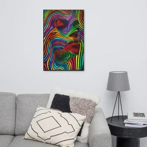 24x36 Canvas | Abstract Woman Wall Art from Dip n' Design