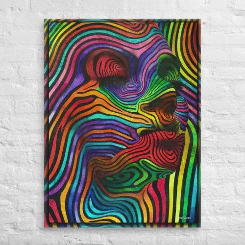 30x40 Canvas | Abstract Woman Wall Art from Dip n' Design