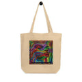 Abstract Woman Oyster Eco Tote Bag - Dip n' Design