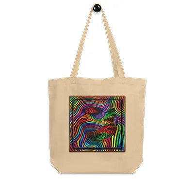 Abstract Woman Oyster Eco Tote Bag - Dip n' Design