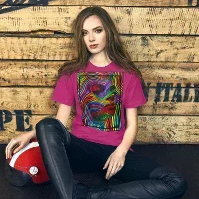 Berry Abstract Woman Unisex T-Shirt - Dip n'Design