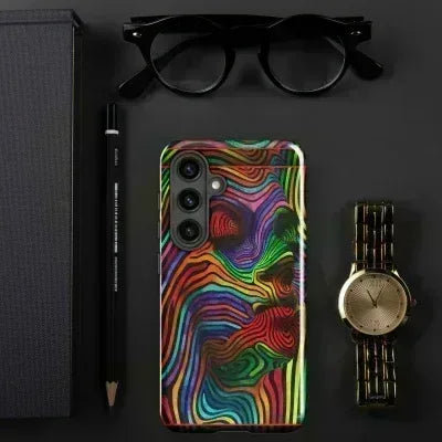 Abstract Woman Samsung© Galaxy S24 Tough Phone Case