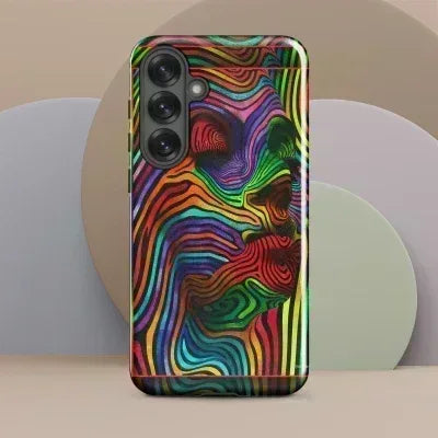 Abstract Woman Samsung© Galaxy S25 Plus Tough Phone Case