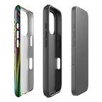 Abstract Woman iPhone© Glossy Tough Phone Case showing both the inner and outer case layers - Dip n' Design