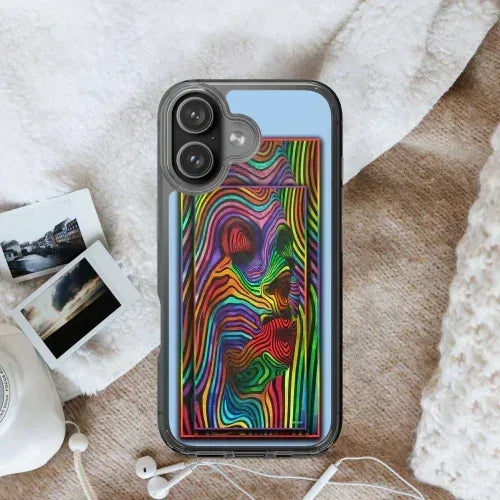 iPhone© 17 Clear Phone Case - Abstrac Woman - Dip n' Design