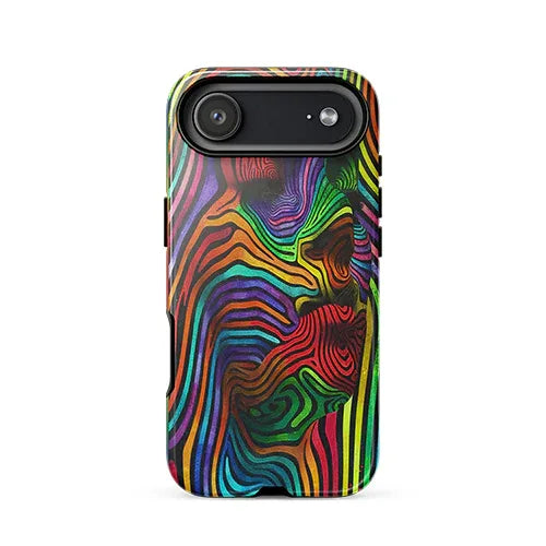 iPhone© 17 Air Glossy Tough Phone Case - Abstrac Woman - Dip n' Design